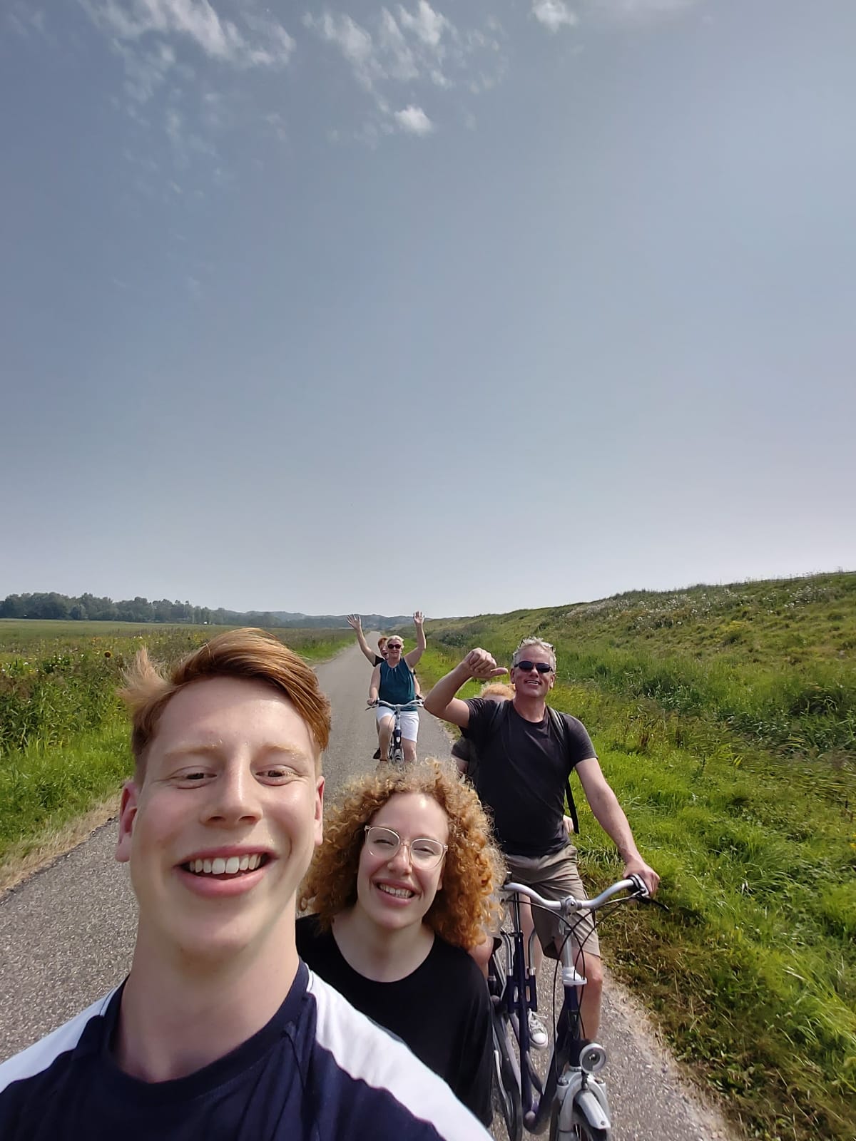 Een dagje fietsen met tandems op Schouwen