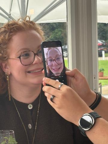Foto van iemand die een foto maakt
